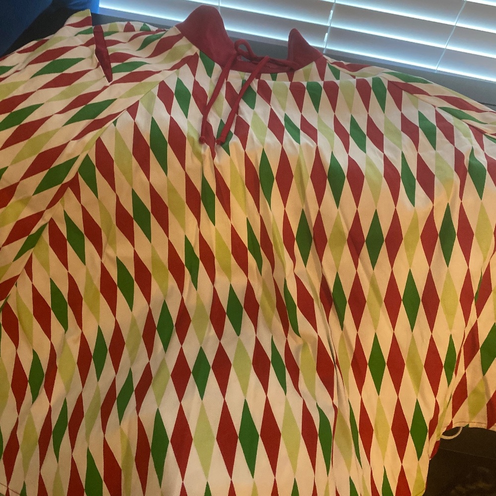 Pinup Girl Christmas Harlequin Corset Skirt NWT (Size XS)